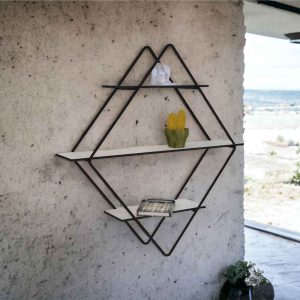 Metal Duvar Rafı-Aksesuar Rafı - Görsel 2